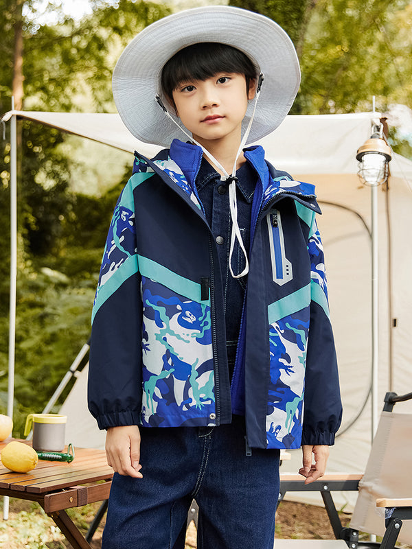 Kids Boy Two-Piece Style Hooded Jacket208322105105