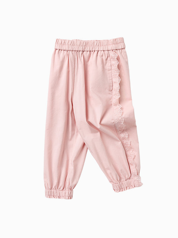 balabala sweet cute and comfortable anti-mosquito pants for toddler girl 2-8 years