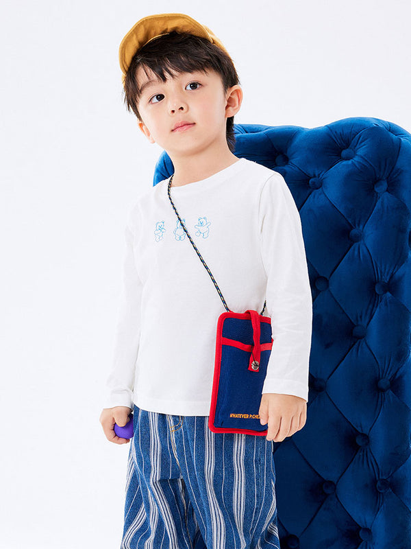 Toddler Basic Multicolor Long Sleeve T-Shirt208322100203