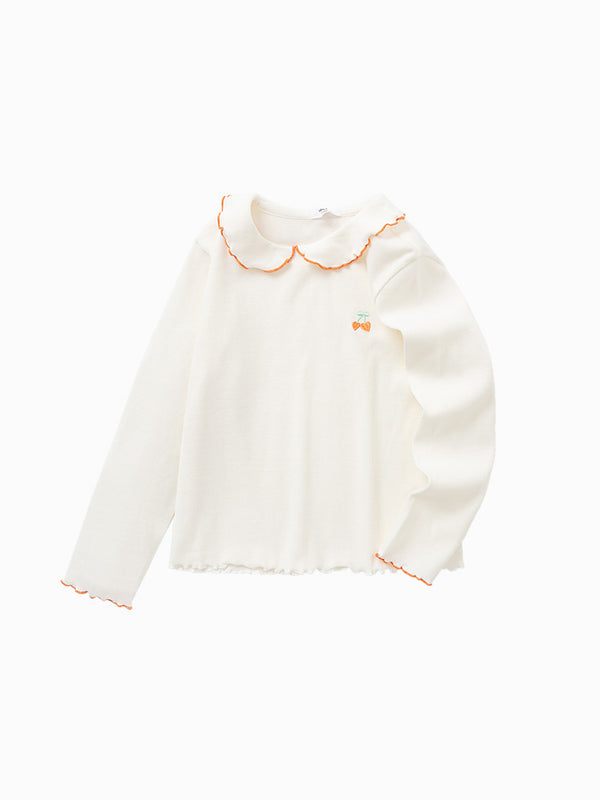 Toddler Girl Delicate Fashionable Long Sleeve T-Shirt208322100008