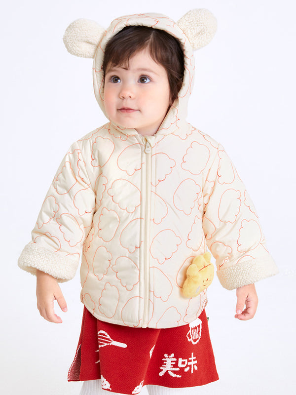 balabala Baby Unisex Dumpling Woven Cotton Jacket 0-3 Years