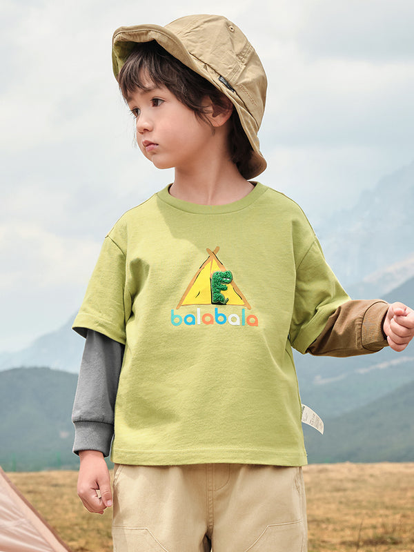 balabala Boy Toddler Long Sleeve T-Shirt